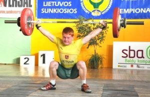 Rokiškėnas Svajūnas Aleksiejus vėl gerino Lietuvos rekordus.