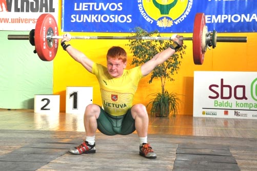 Rokiškėnas Svajūnas Aleksiejus vėl gerino Lietuvos rekordus.