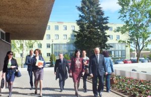 Rajone – „Žaliadienis“: aplinkos ministerijos pareigūnų komanda domisi rajono aplinkosaugos problemomis ir perspektyvomis. A.Minkevičienės nuotr..