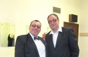 „Ambrozija“ patiko Londono lietuviams Grupės „Ambrozija“ humoristai Giedrius Viduolis ir Kęstutis Matelis.