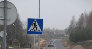 Rokiškėnai džiaugiasi atidarytu miesto apvažiavimu. N.Byčkovskio nuotr.