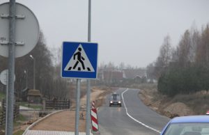 Rokiškėnai džiaugiasi atidarytu miesto apvažiavimu. N.Byčkovskio nuotr.