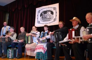 Armonikierių varžytuvių dalyviai. V.Vošterio nuotr.