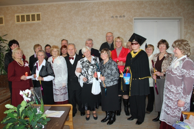 Šiemet pirmą kartą vyko teatralizuotos naujų klubo narių krikštynos. D.Zibolienės nuotr.