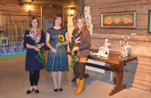 Rokiškio rajono kūrėjų (iš kairės) Loretos Urbonienės