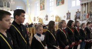 Įžodį davė 9 pandėliečiai. N.Byčkovskio nuotr.