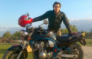 Įsidarbinti per vasaros atostogas rokiškėną Luką Audicką skatino svajonė nusipirkti motociklą. L.Audicko asm. archyvo nuotr.