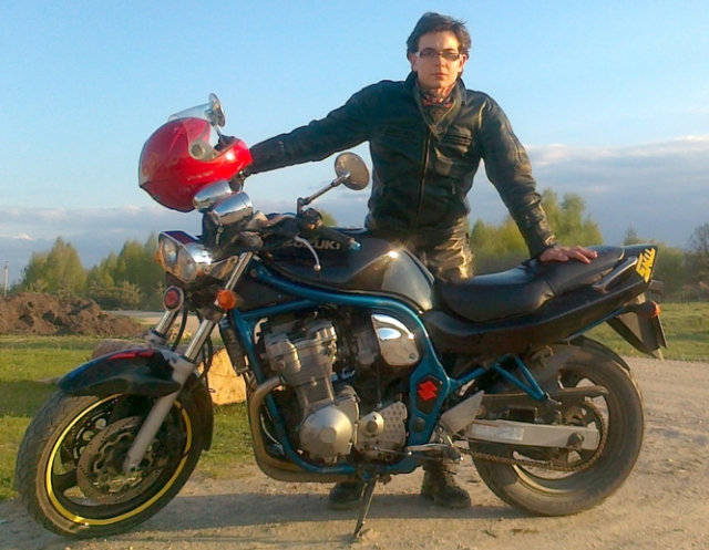 Įsidarbinti per vasaros atostogas rokiškėną Luką Audicką skatino svajonė nusipirkti motociklą. L.Audicko asm. archyvo nuotr.