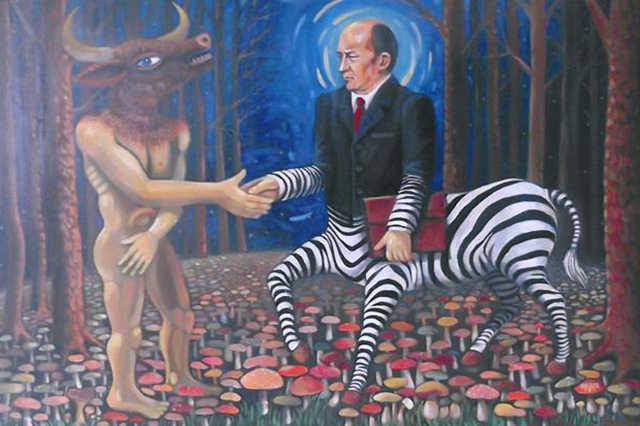 A.Augučio piešinys.