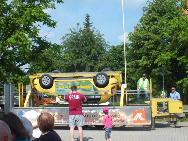 „Domus Auto Racing“ komanda su iškovotais apdovanojimais. D.Meilaus nuotr.