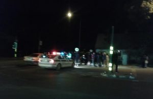 Avarija Respublikos-Taikos-Perkūno gatvių sankryžoje. G. Kilkutės nuotr.