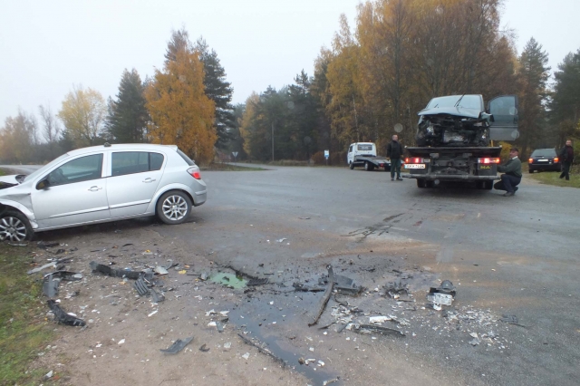 Susidūrus automobiliams