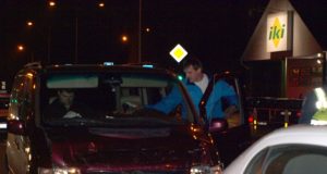 Sankryžoje susidūrė trys automobiliai. D.Zibolienės nuotr.