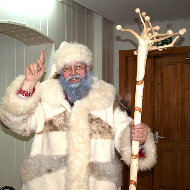 Vyriausias Lietuvos Kalėdų senelis jau ruošia vaikams dovanėles. D. Zibolienės nuotr.
