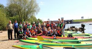 Rokiškėnai baidarininkai keliavo Nemunu. D.Zibolienės nuotr.