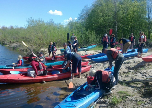 Starto signalo belaukiant...