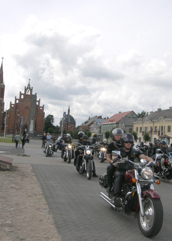 Baikeriai rokiškėnus kviečia į šventę. N.Byčkovskio nuotr.