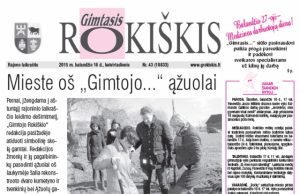 Ketvirtadienio "Gimtasis Rokiškis"
