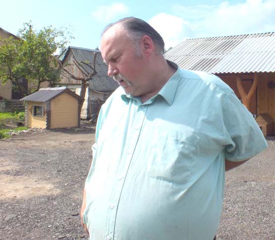 A.Balaišis nuo vagių žada gintis tvora. A.Minkevičienės nuotr.