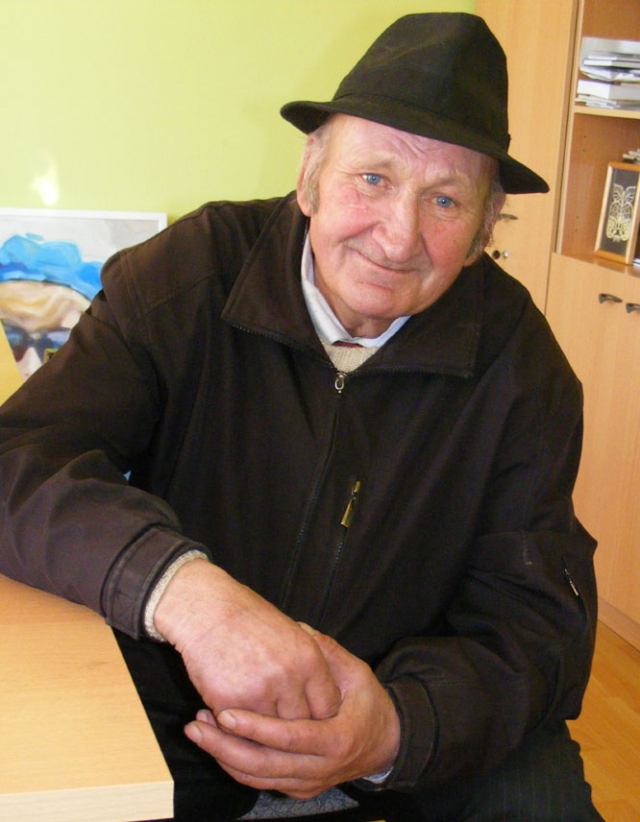 Bronius Balaišis: “Argi senyvi žmonės turėtų bėgti paskui autobusą?“ A.Mackuvienės nuotr.