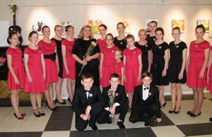 „Pandėlio balsiukai“ išbandė savo gebėjimus sakralinės muzikos festivalyje. V.Likienės nuotr.
