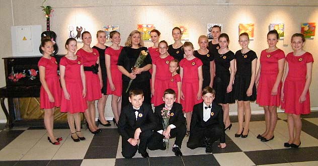 „Pandėlio balsiukai“ išbandė savo gebėjimus sakralinės muzikos festivalyje. V.Likienės nuotr.