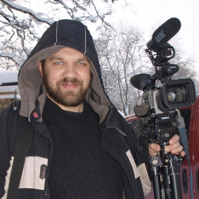 Filmo operatorius Darius Baltakys.