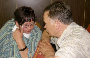 Južintų seniūnė Audronė Baltuškaitė ir Kamajų seniūnas Vytautas Vilys tikino