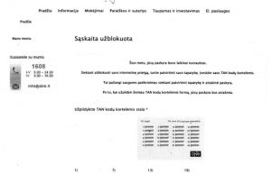 Prieš banką – sukčiavimo ataka (ATNAUJINTA) Tokį sukčių pranešimą randa tie