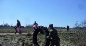 Aplinkosaugininkai gelbėjo gamtą nuo taršos. Panevėžio RAAD nuotr.