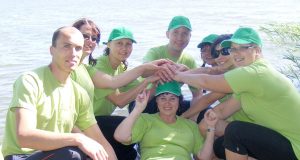 Šių metų sąskrydžio organizatoriai - Rokiškio “Keliuočiukų“ komanda prizines vietas užleido svečiams