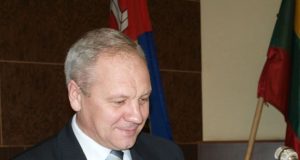 Rajono meras Almantas Blažys.
