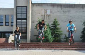 BMX aistruoliai K.Adamonis (iš kairės)