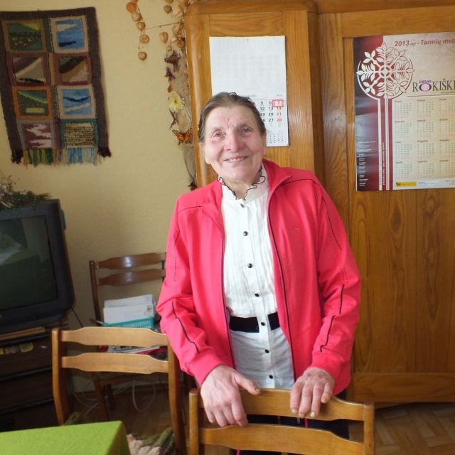 Stasė Pavilonienė buvo nusprendusi nesifotografuoti... R.Milaknienės nuotr. Stasė Pavilonienė buvo nusprendusi nesifotografuoti... R.Milaknienės nuotr.