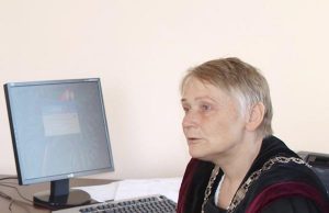 Teisėja: reikėjo patirties įveikti jaudulį Apylinkės teismo pirmininkė Nijolė BRAŽIŪNIENĖ.