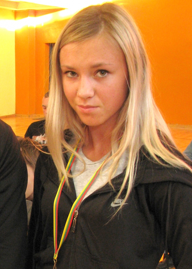 Milda Bruverė skina pergales. Milda Bruverė skina pergales.