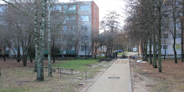Šio parko takams tvarkytojų teks laukti ilgai. D. Zibolienės nuotr.