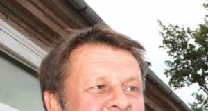 Spektaklį pagal P.Širvio eiles J.Buziliauskas vaidins kavinėje. N.Byčkovskio nuotr.