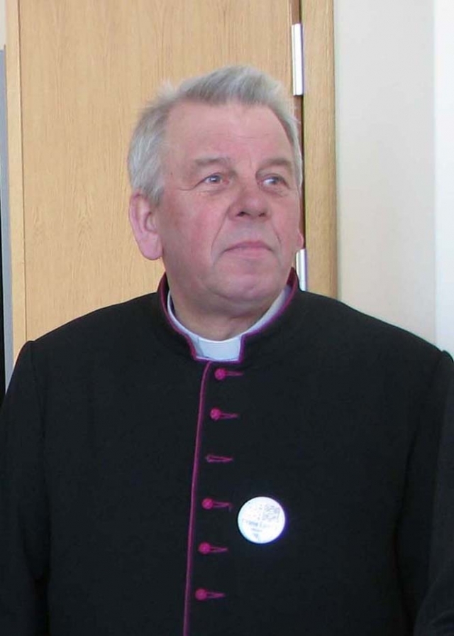 Rokiškio Šv. apaštalo evangelisto Mato parapijos klebonas Vilnis Viktoras Cukuras.