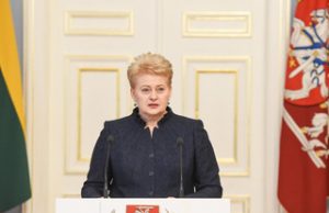 LR Prezidentė Dalia Grybauskaitė. Prezidentūros nuotr.