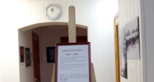 Gimtojo... redakcijoje - paroda Gintautui Dainiui atminti. D. Zibolienės nuotr.
