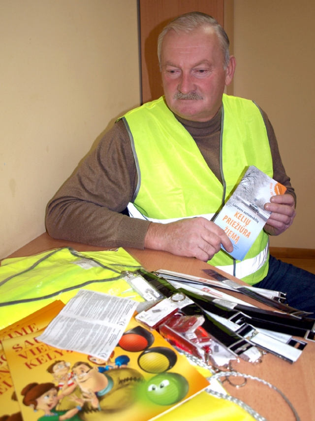 Rokiškio kelių tarnybos viršininkas Stanislovas Dambrauskas: „Malonu žinoti