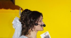 Pagrindinį vaidmenį spektaklyje "Grafaitė Sofija" suvaidinusi Neringa Danienė sakė