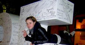 J.Malciūtė patenkinta savo studijomis svečioje šalyje.