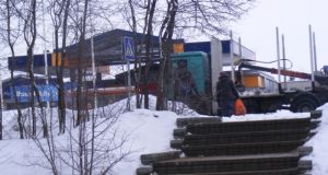 Nuo šių stačių laiptų nudardėjo jau ne vienas rokiškėnas... A.Mackuvienės nuotr.