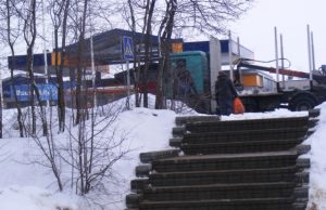 Nuo šių stačių laiptų nudardėjo jau ne vienas rokiškėnas... A.Mackuvienės nuotr.