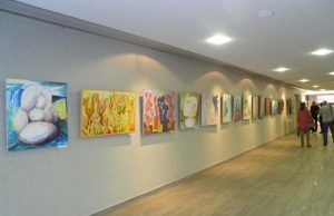 Daugpilio  kultūros rūmuose atidaryta Rokiškio dailininkų paroda.