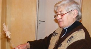 Juodupės pašto laiškininkė Veronika Deksnienė.