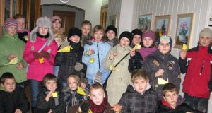 Rokiškio pradinės mokyklos ketvirtokai lankėsi redakcijoje.