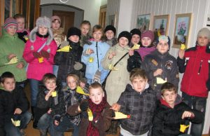 Redakcijos svečiai Rokiškio pradinės mokyklos ketvirtokai lankėsi redakcijoje.